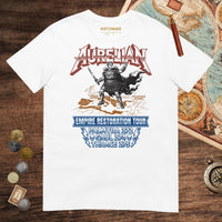 White Aurelian Empire Restoration Tour Tee - history buff gift by HistoHead