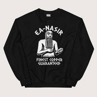 Black Ea-Nasir Finest Copper Sweatshirt - history buff gift by HistoHead