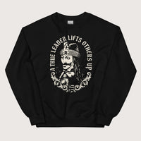 Black Vlad the Impaler True Leader Sweatshirt - history buff gift by HistoHead