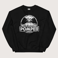 Black Pompeii Sweatshirt - history buff gift by HistoHead