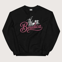 Black Boudica Sweatshirt - history buff gift by HistoHead