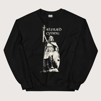 Black Alfred the Great Sweatshirt - history buff gift by HistoHead