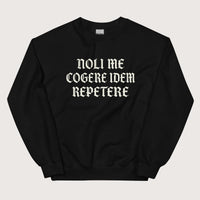 Black Don't Make Me Repeat Myself Sweatshirt - history buff gift by HistoHead
