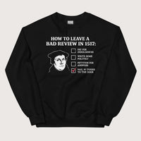 Black Martin Luther's Conflict Resolution Sweatshirt - history buff gift by HistoHead