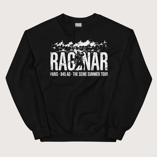 Black Ragnar The Seine Summer Tour Sweatshirt - history buff gift by HistoHead