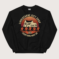 Black Lindisfarne Gift Shop 793 Sweatshirt - history buff gift by HistoHead
