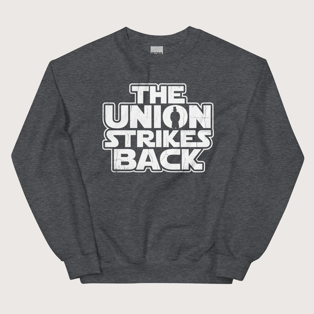Dark Heather The Union Strikes Back Sweatshirt - history buff gift by HistoHead