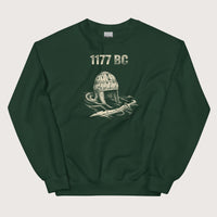 Forest Green 1177 BC Sweatshirt - history buff gift by HistoHead