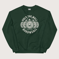 Forest Green Hold the Wall Sweatshirt - history buff gift by HistoHead