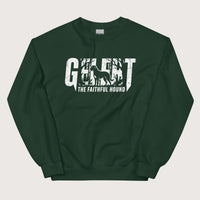 Forest Green Gelert The Faithful Hound Sweatshirt - history buff gift by HistoHead