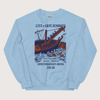Light Blue Battle of Cape Ecnomus Sweatshirt - history buff gift by HistoHead