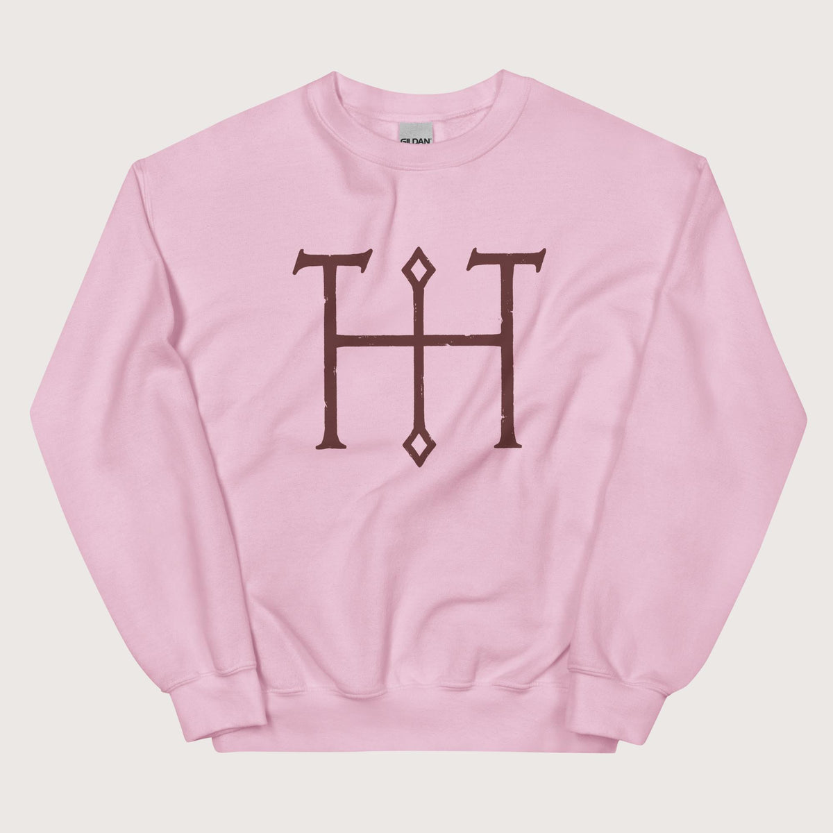 Light Pink Otto the Great Autograph Sweatshirt - history buff gift by HistoHead