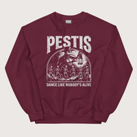 Maroon Pestis Dance Sweatshirt - history buff gift by HistoHead