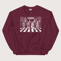 Maroon Sengoku Road Sweatshirt - history buff gift by HistoHead