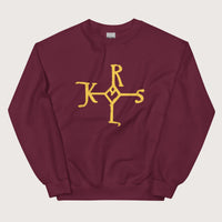 Maroon Charlemagne Autograph Sweatshirt - history buff gift by HistoHead