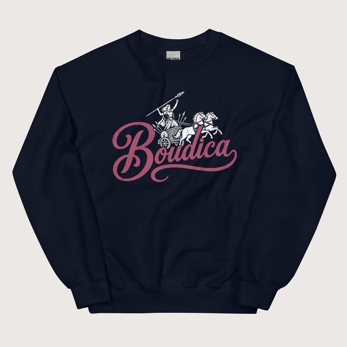 Navy Boudica Sweatshirt - history buff gift by HistoHead