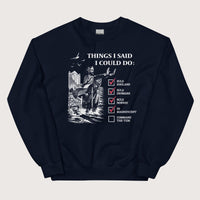 Navy Cnut the Great Commanding the Tide Sweatshirt - history buff gift by HistoHead