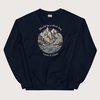 Navy Lewis & Clark Short Trip Sweatshirt - history buff gift by HistoHead