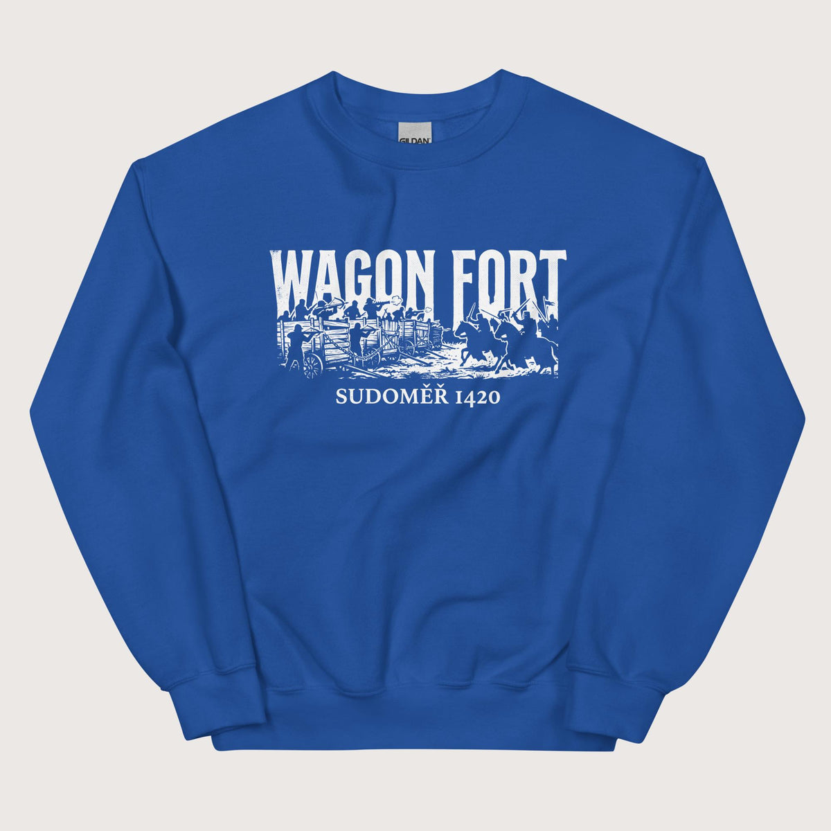 Royal Wagon Fort Battle of Sudoměř Sweatshirt - history buff gift by HistoHead