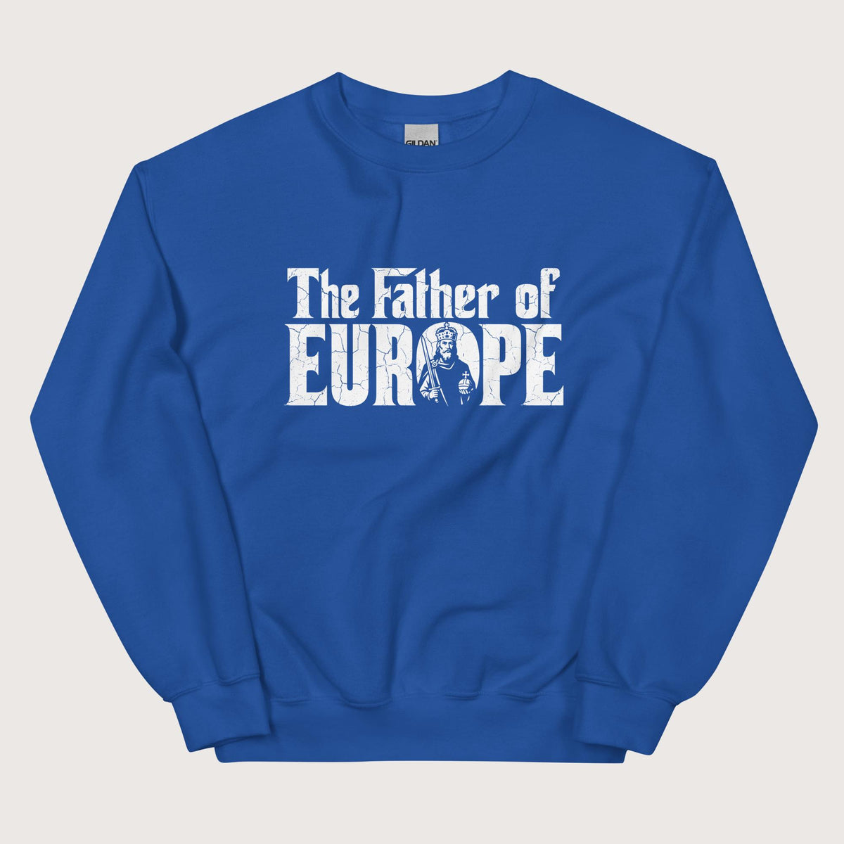 Royal Charlemagne The Father of Europe Sweatshirt - history buff gift by HistoHead