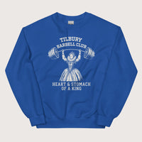 Royal Elizabeth I Tilbury Barbell Club Sweatshirt - history buff gift by HistoHead