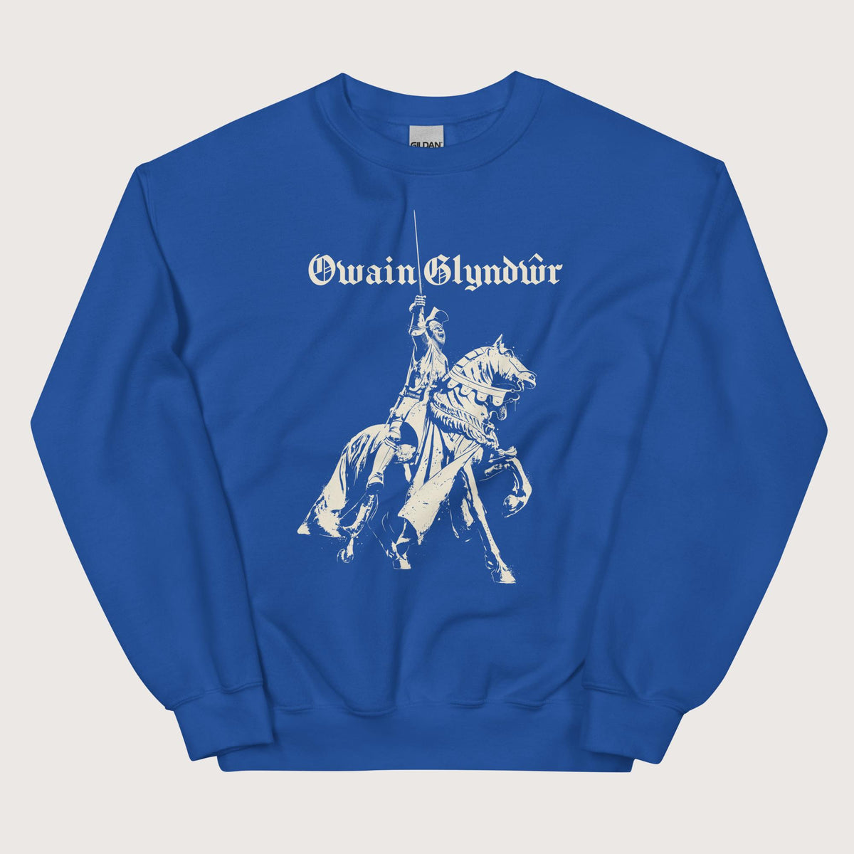 Royal Owain Glyndŵr Statue Sweatshirt - history buff gift by HistoHead