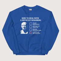 Royal Cato's Foreign Policy Sweatshirt - history buff gift by HistoHead