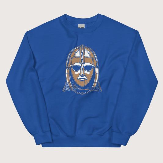 Royal Sutton Hoo Helmet Sweatshirt - history buff gift by HistoHead