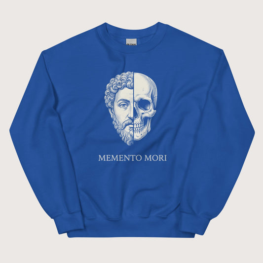 Royal Marcus Aurelius Skull Sweatshirt - history buff gift by HistoHead