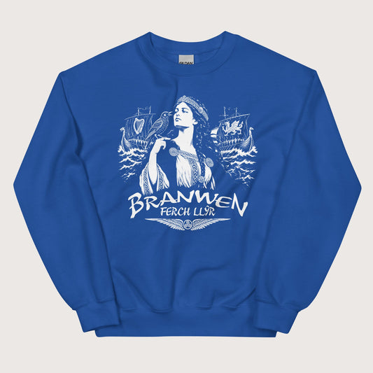Royal Branwen ferch Llŷr Sweatshirt - history buff gift by HistoHead