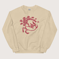 Sand Siberian Ice Maiden Tattoo Sweatshirt - history buff gift by HistoHead