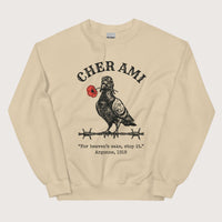 Sand Cher Ami Sweatshirt - history buff gift by HistoHead