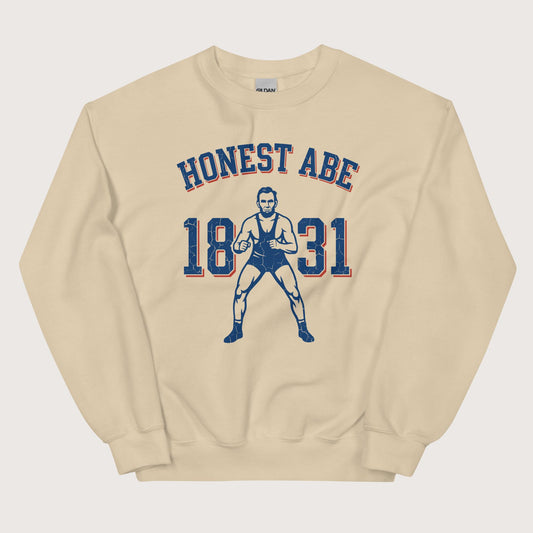 Sand Lincoln 1831 Sweatshirt - history buff gift by HistoHead