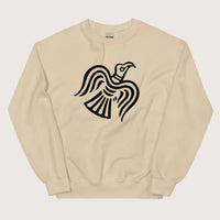Sand Viking Raven Symbol Sweatshirt - history buff gift by HistoHead