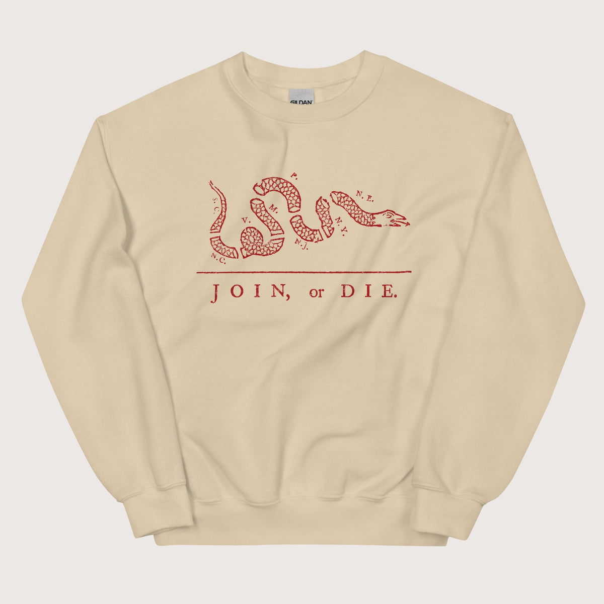 Sand Join Or Die Sweatshirt - history buff gift by HistoHead