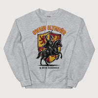 Sport Grey Owain Glyndwr Sweatshirt - history buff gift by HistoHead