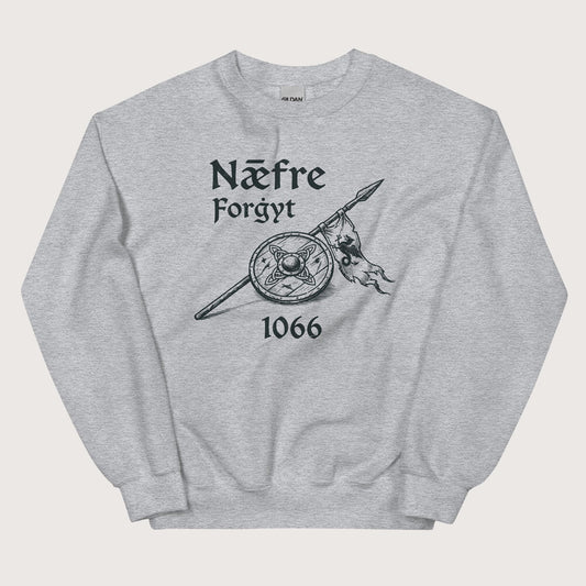 Sport Grey Never Forget 1066 Sweatshirt - history buff gift by HistoHead