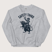 Sport Grey Plague Doctor Safety Third Sweatshirt - history buff gift by HistoHead