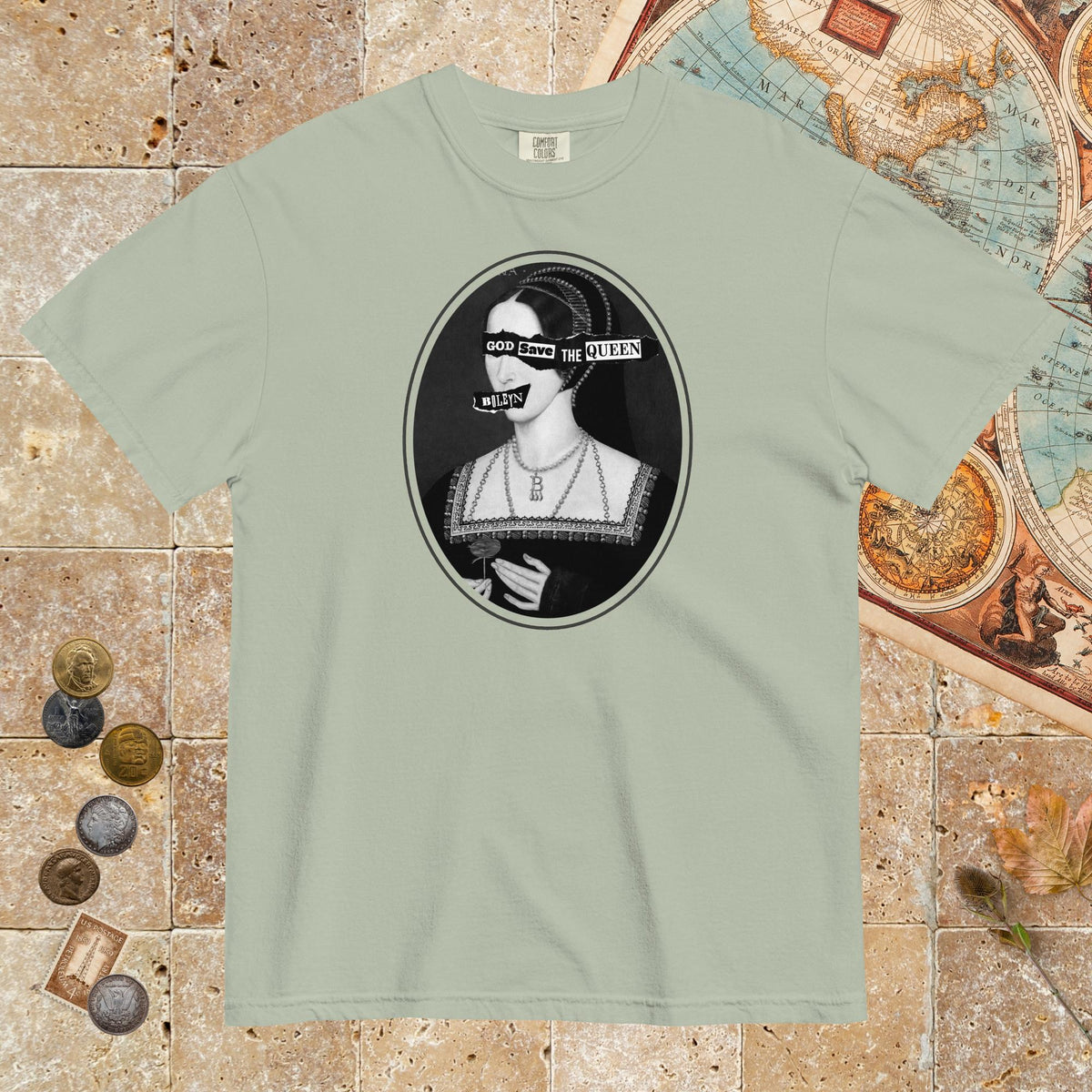 Bay God Save the Queen Anne Boleyn - Premium Tee - history buff gift by HistoHead