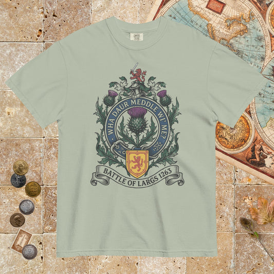 Bay Scotland Battle of Largs 1263 - Premium Tee - history buff gift by HistoHead