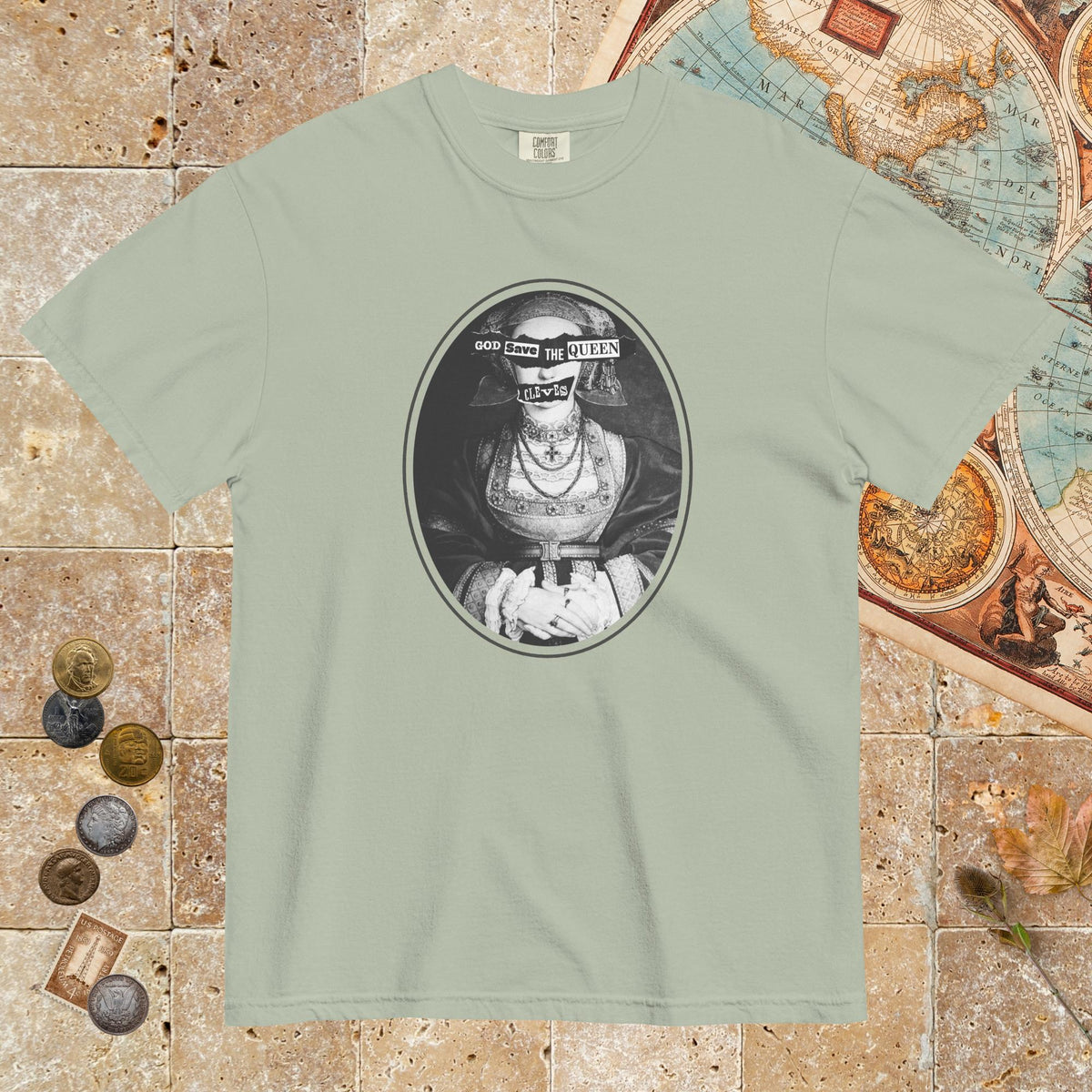 Bay God Save the Queen Anne of Cleves - Premium Tee - history buff gift by HistoHead