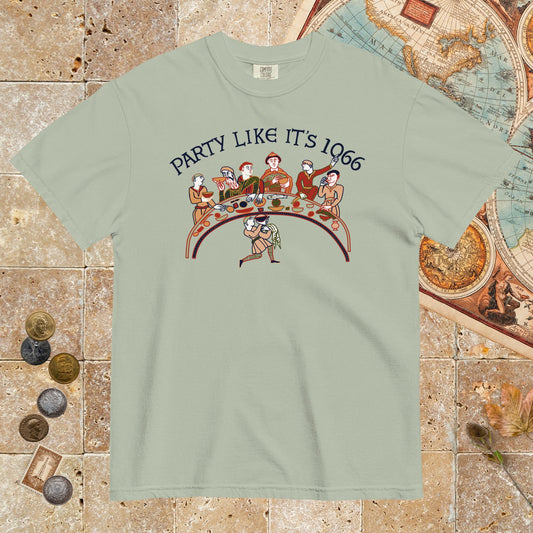 Bay Bayeux Tapestry Party Like It's 1066 - Premium Tee - history buff gift by HistoHead
