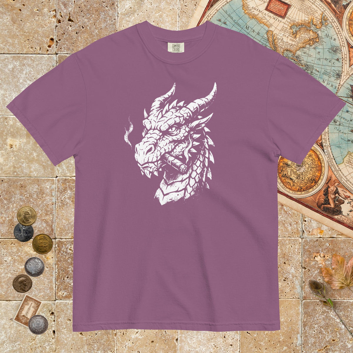 Berry Smoking Dragon - Premium Tee - history buff gift by HistoHead