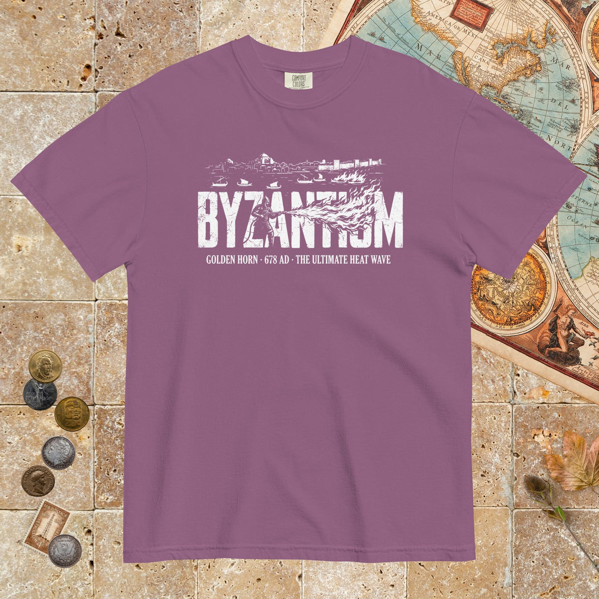 Berry Greek Fire 678 - Premium Tee - history buff gift by HistoHead