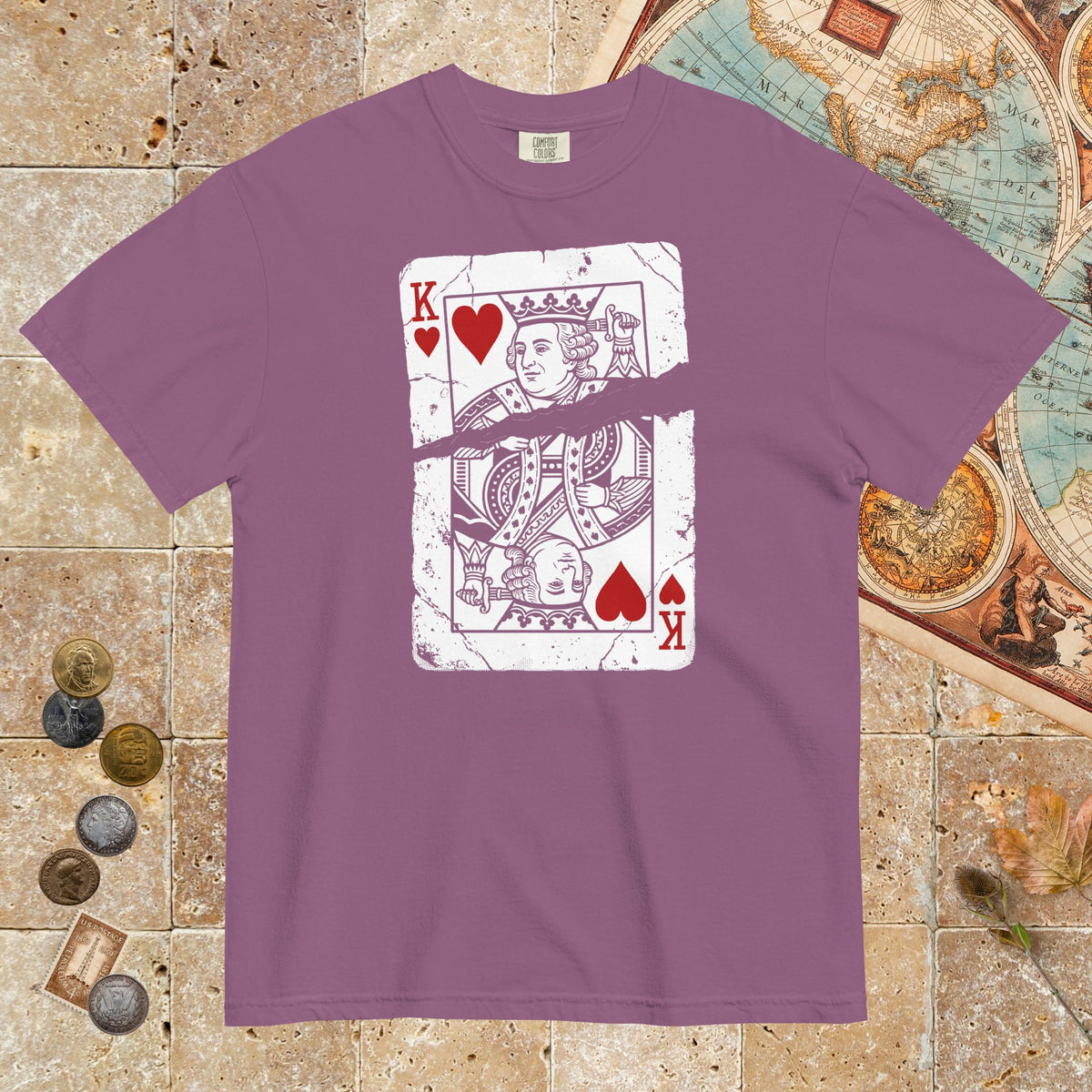 Berry Louis XVI Playing Card - Premium Tee - history buff gift by HistoHead