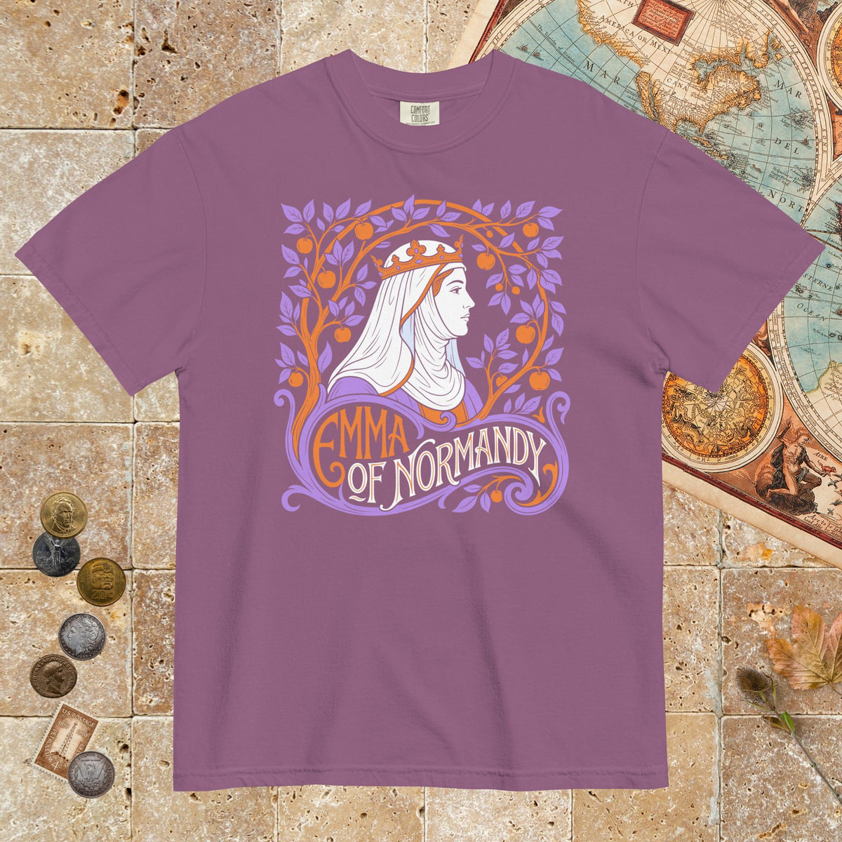 Berry Emma Of Normandy - Premium Tee - history buff gift by HistoHead
