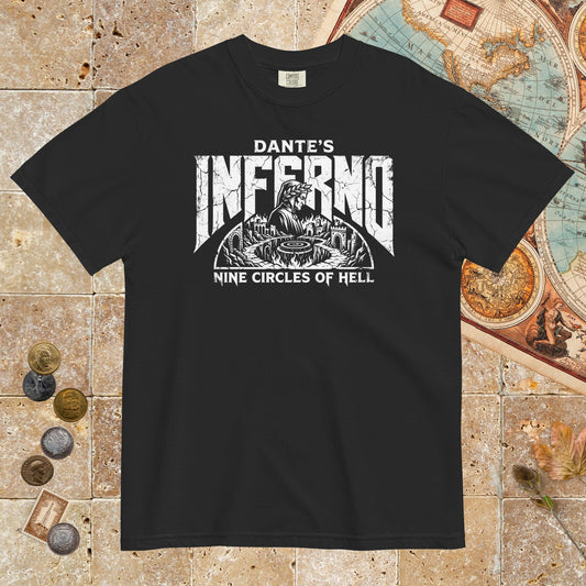 Black Dante's Inferno - Premium Tee - history buff gift by HistoHead