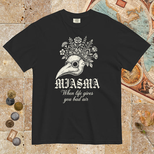 Black Miasma When Life Gives You Bad Air - Premium Tee - history buff gift by HistoHead