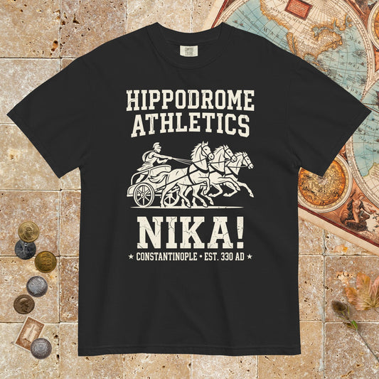 Black Hippodrome Athletics - Premium Tee - history buff gift by HistoHead