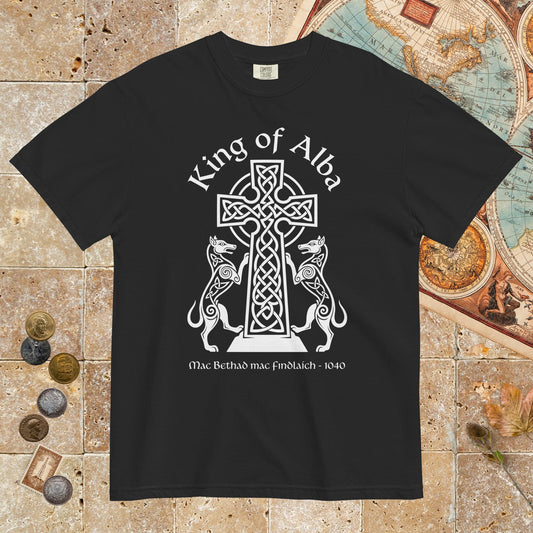 Black King of Alba - Premium Tee - history buff gift by HistoHead